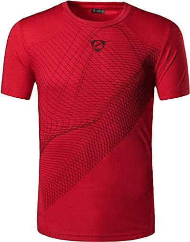 Sportides Men's Short Slave Dry Fit Sport Camisetas camisetas camisetas Tops Runningshirt Tennis de golfe Boliche Running LSL133