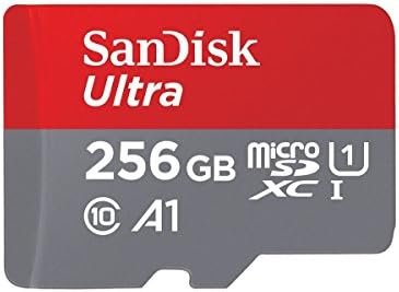 Sandisk 256 GB Ultra MicroSD para o tablet Lenovo funciona com o IdeaPad Flex 5, Yoga 9i, Flex 3 Classe 10 Pacote com tudo,