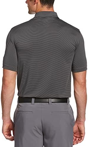 Camisa de pólo de golfe de manga curta de linhas de linha curta da Callaway Men