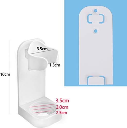 Cabilock 2pcs livre de punção de dentes elétricos por escova de dentes de dentes de dentes de dentes de dentes rack