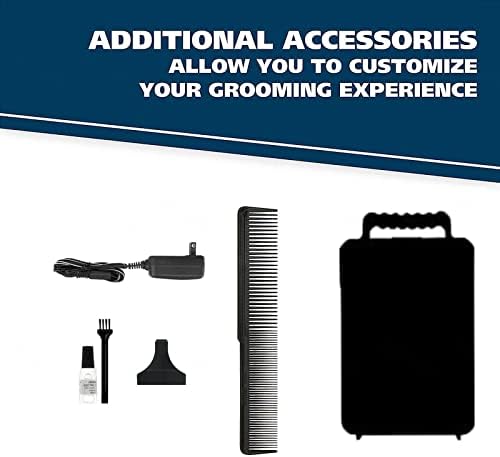 Okcell Hair Clippers for Men Professional e Easy Coded Guide Máquinas Carregáveis ​​para Corte de Cabelo, Adequado