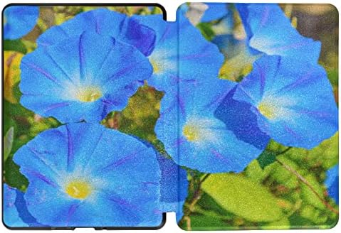 Ebook Paperwhite Caso 11ª geração 2021 Compatível com 6,8 Kindle Paperwhite 11ª geração Blue Morning Flowers Ebook Paperwhite 11th