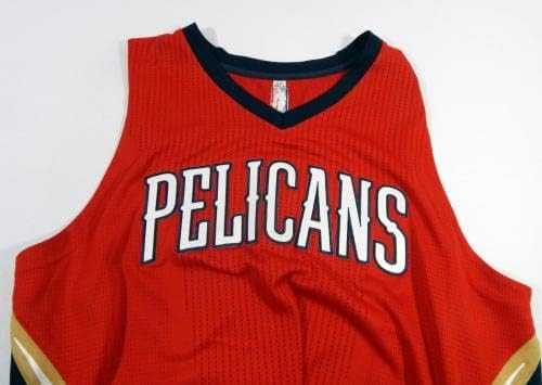 2015-16 New Orleans Pelicans Blank Jogo emitido Red Jersey 3xl DP47319 - jogo da NBA usado