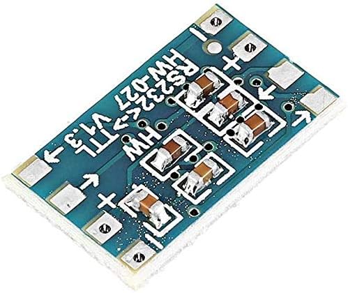 Zym119 50pcs Mini RS232 para TTL Module Adaptador MOX3232 120KBPS 5-3V Placa de circuito do conector da porta serial