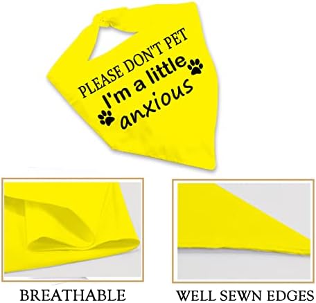 JXGZSO 1 PEDIMENTO ANOS PENOS ANOSSO BANGANA PARA PARA PET PET BANDANA BANDANA DOG NERVOUS DOG ENGRENDO