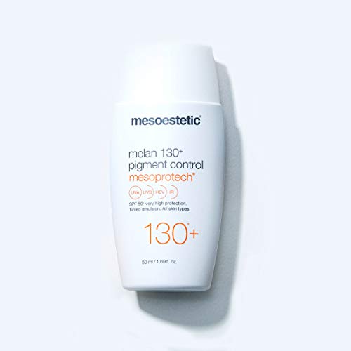 Mesoprotech Mesoprotech Melan SPF 130+ Controle de pigmentos Protecta a pele contra UVB, UVA, HEV, Bloco solar IR-facial