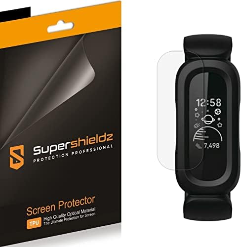 SuperShieldz projetado para o protetor de tela Fitbit Ace 3, 0,12 mm, Escudo Clear de alta definição