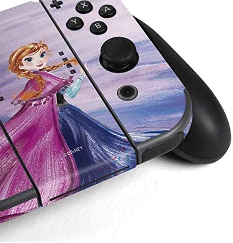 Skinit Decal Gaming Skin Compatível com Nintendo Switch Bundle - Oficialmente licenciado Disney Anna Sketch Design