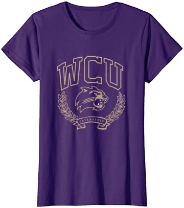 Catamounts da Carolina Ocidental Victory Vintage Purple T-Shirt