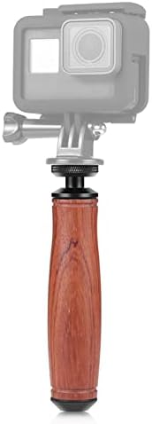 Jolixieye Câmera Estabilizadora de madeira Handgrip Câmera portátil ergonômica+estabilizador de alcance manual do smartphone