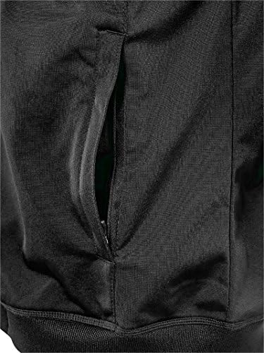 A adidas masculina seleta de jaqueta preta