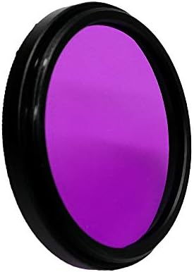 Balaweis 25mm Purple Fulle Color Lens Filtro para Acessório da Lente da Câmera DSLR com rosca de filtro de 25 mm