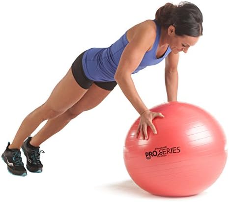 Theraband Exercício e estabilidade Ball para melhorar a postura, equilíbrio, condicionamento físico, coordenação, reabilitação