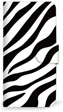 Mitas Aquos R7 A202SH Folio Case com espelho, Zebra Animal White MiR-0305-WH/A202SH