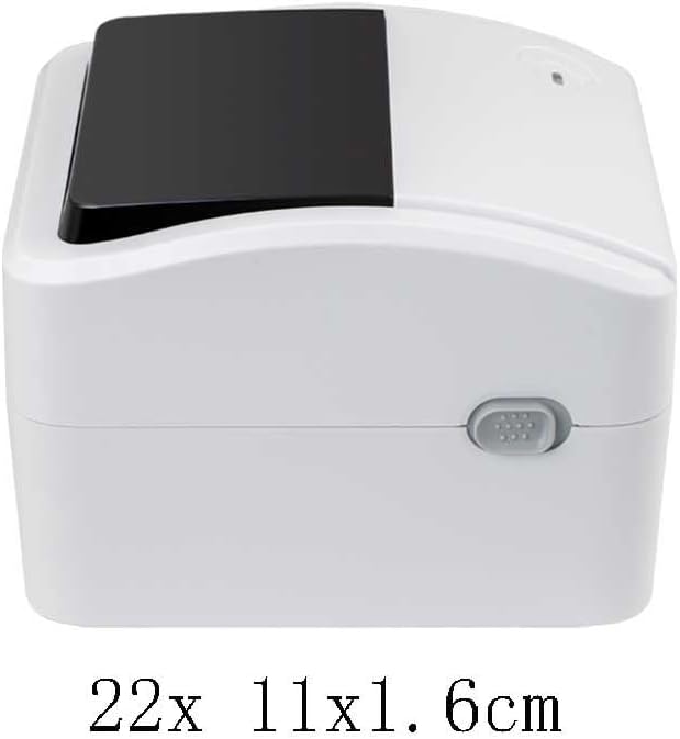 ZHUHW Largura de impressão 20mm-108mm Impressora de etiqueta térmica