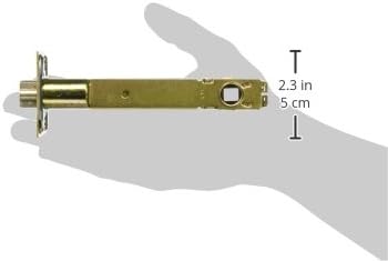 Schlage 16-126 de reposição de 5 polegadas Deadlatch com 1 x 2 1/4 de polegada de canto quadrado FA, níquel de cetim