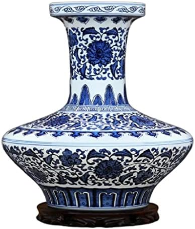 N/A Cerâmica pintada à mão Blue e branco Porcelana Decoração de decoração de decoração Clube de decoração (cor: a, tamanho