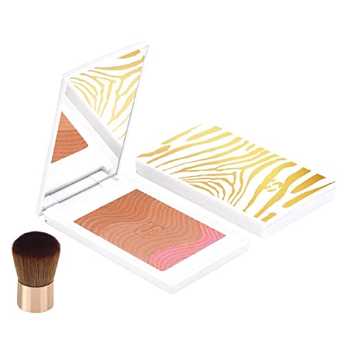 Sisley Phyto toca o Sun Glow Pressed Powder Trio - Peach Gold Powder Women 0,34 oz