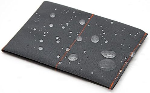 Carteira minimalista do Slimfold ™ - opção RFID - fino, durável e à prova d'água garantida - feita nos EUA - Tamanho original