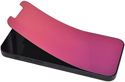 Protetor de tela de privacidade fosca de sancannon compatível com iPhone 12/iPhone 12 Pro, papel de cor de gradiente