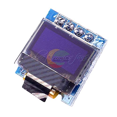 Módulo de exibição OLED de 0,49 polegadas 64x32 64x32 SSD1306 0,49 Tela I2C IIC Super Bright para Arduino AVR STM32 WHITE