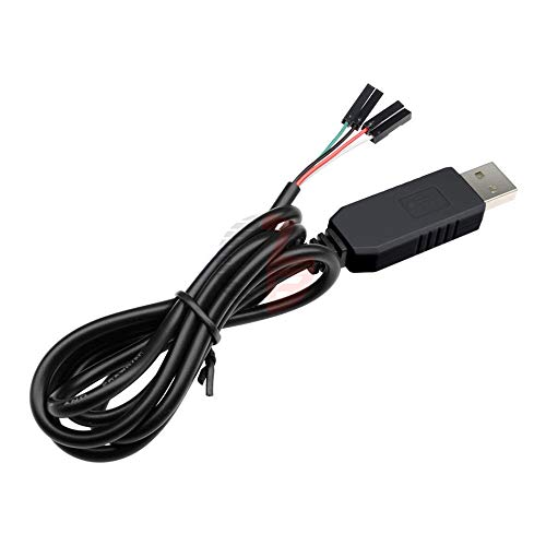 PL2303 PL2303HX USB para UART TTL Módulo de cabo de 4 pinos RS232 Converter 1m 1 metro 100cm