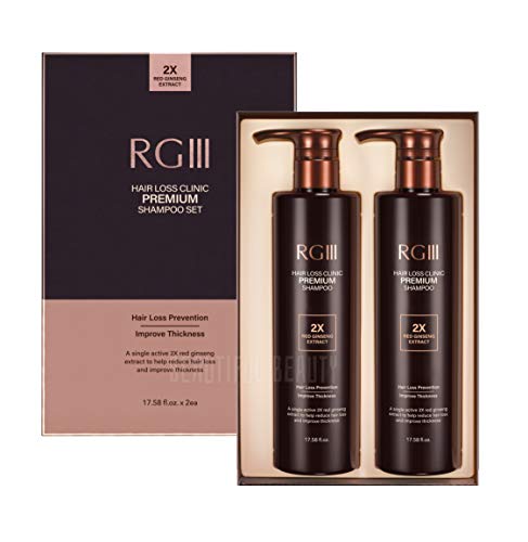 Rg3 rgiii premium para perda de cabelo shampoo