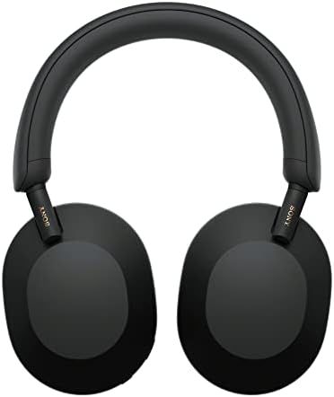 Sony WH-1000XM5/B Indústria sem fio Liderança cancelamento de ruído Bluetooth fones de ouvido