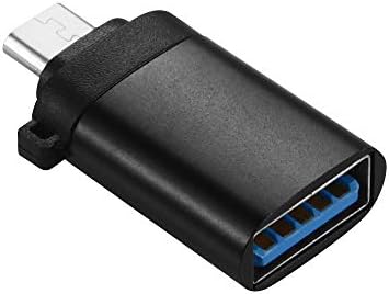Micro USB Adaptador USB, Micro USB 3.0 Adaptador OTG compatível com tablet Android Smart Phone Android, preto