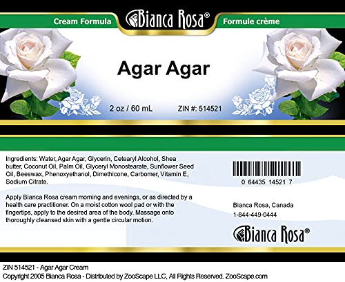 Bianca Rosa Agar Agar Cream - 3 pacote
