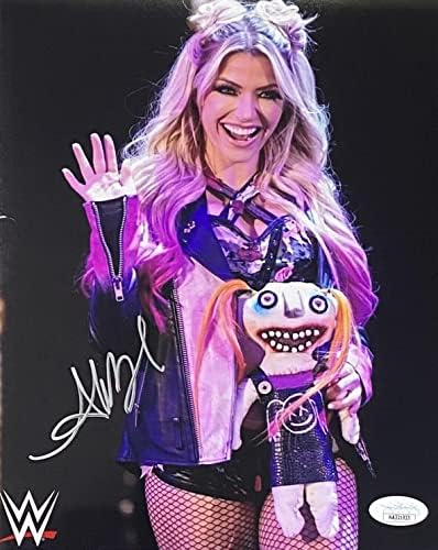 A Alexa Bliss exclusiva da WWE assinou autografado 8x10 Foto JSA Autenticação 9 - Fotos de luta livre autografadas