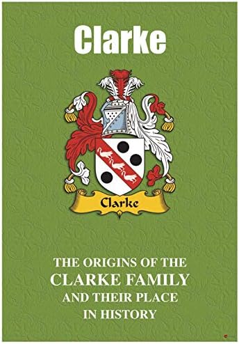 I Luv Ltd Clarke Inglês Livreto de História da Família com breves fatos históricos