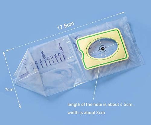 Pacote de coletor de derramamento de saco de urina descartável para bebês Ajuda de pee para incontinência urinária pacote
