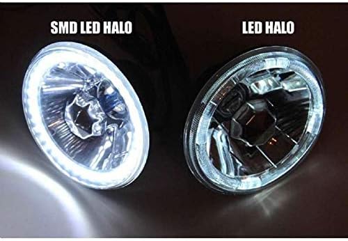 Iluminação de octanas 5-3/4 SMD branco LED Halo 6000K LUZ HID LUZ DO CRISTAL CRISTAL ALIGADO