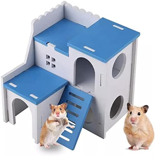 N/A Hamster House Ladder Pet Nest House Bed