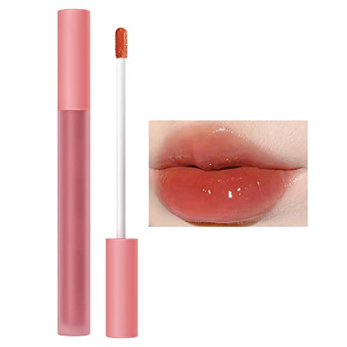 WGUST LIP LIP LIP LIMELHO DE ÁGUA SUPERFÍCIA O esmalte lábio não desaparece e não gruda no copo de batom hidratante duradouro