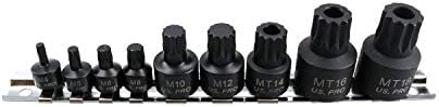 IMPACTO ESTUPLO TRIPLETRA SQUEGENS M4 - M12 MT14 - MT18 9PC CONJUNTO