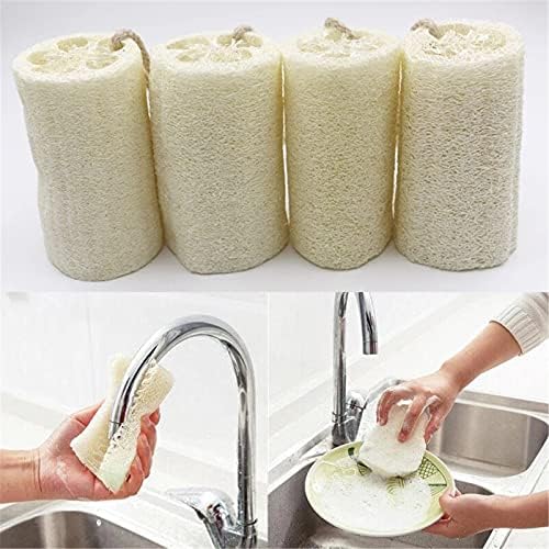 Aupon Natural Buchah Sponge de lavagem de louça, escova de lavagem de louça, esponja de limpeza de cozinha de mesa, sem odor.