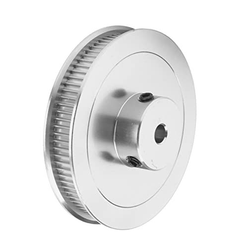 Roda da correia de distribuição, roda síncrona 80t 5mm GT2 Aço da liga de polia de cronometragem para impressora 3D CNC torno