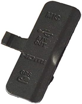 Tampa da porta lateral de Shenligod USB - Protetor lateral da porta Substitua para Nikon D3100 Substituição Conjunto de tampa
