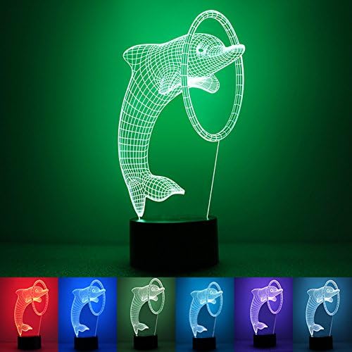 Preeyawadee Animal ativo 3D LED USB LAMP 3D