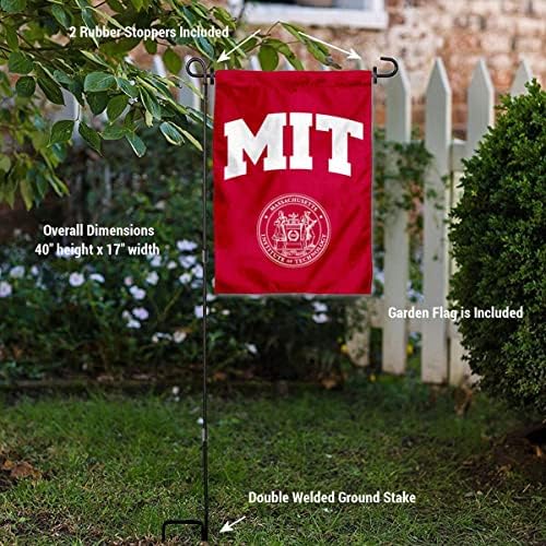 MIT Engenheiros Bandeira do jardim e suporte do suporte do suporte do suporte