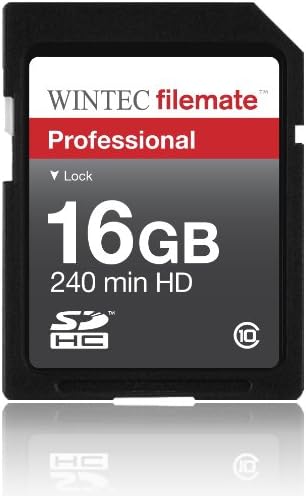 16 GB Classe 10 Card de memória de alta velocidade SDHC para Nikon Coolpix S51 S510 S51C S52. Perfeito para filmagens