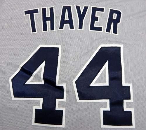 2015 San Diego Padres Dale Thayer 44 Jogo emitido Jersey Grey - Jerseys MLB usada
