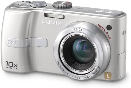 Câmera digital compacta Lumix DMC-TZ1A de 5MP com 10x de zoom estabilizado de imagem óptica 10x