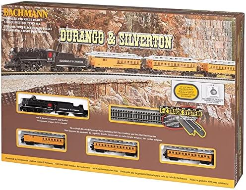 Bachmann Trains - Durango & Silverton Pronto para executar o conjunto de trens elétricos - N escala