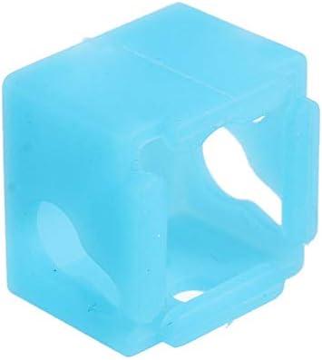 SUTK 3PCS BP6 Silicone Sleeve Tampa de silicone Caixa de aquecimento azul para impressora 3D