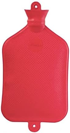 Sanger X-Large 2,5 litros Rubber Water Bottle em vermelho feito na Alemanha