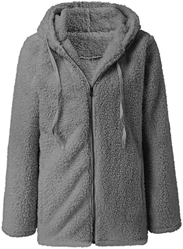 Ruziyoog feminino sherpa pullover tops fuzzy lã moletom mole