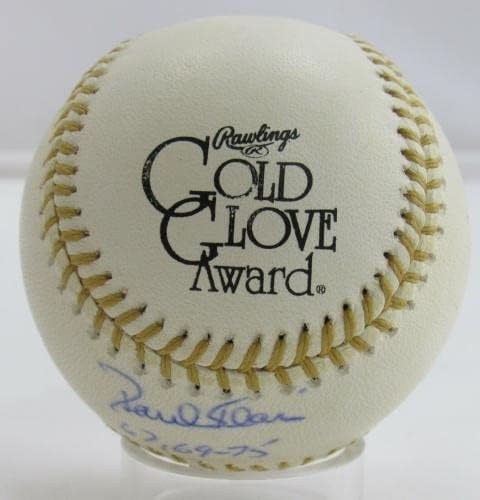 Paul Blair assinou Autograph Autograph Rawlings Gold Gold Baseball B95 I - Bolalls autografados